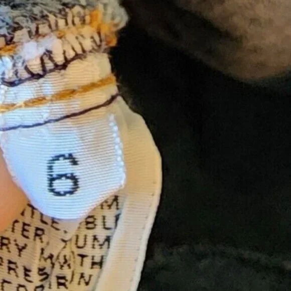 VTG 70s Women's Tour De Force Wide Flare Leg Baggy Jeans Patch Pockets Blue Sz 6